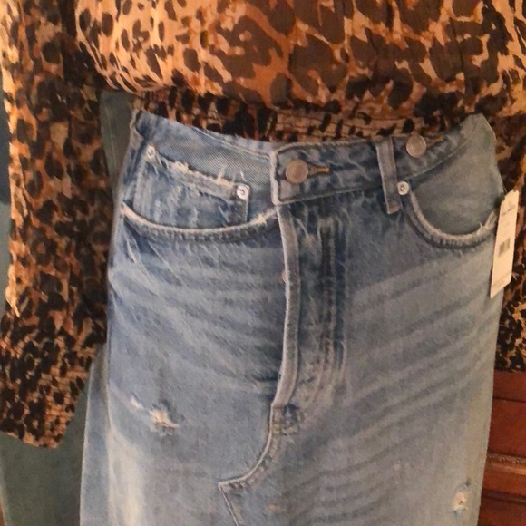 ♥️LAST ONE♥️ Free People Denim Skirt - Picture 2 of 5